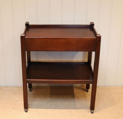 1930s Oak Tea Trolly