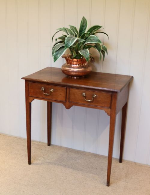 fig 1. Early 19th Century Oak Side Table