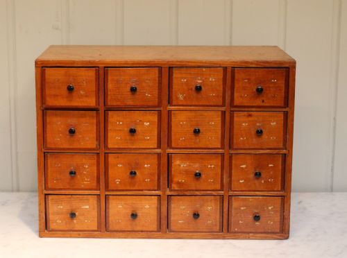 Miniature French Pine Drawers
