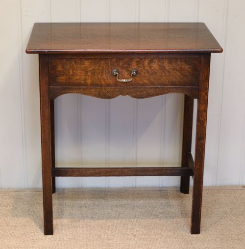 Oak Side Table