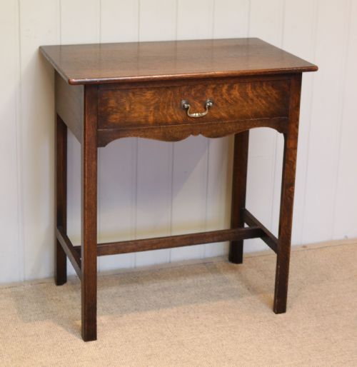 fig 1. Oak Side Table