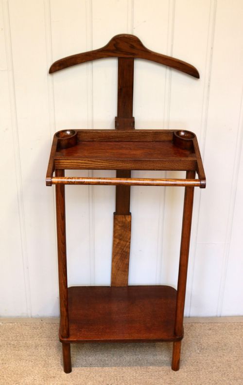 Oak Valet Stand