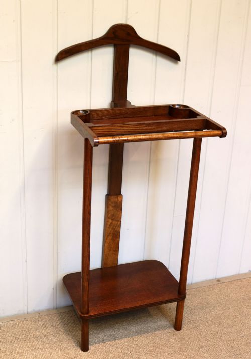 fig 1. Oak Valet Stand
