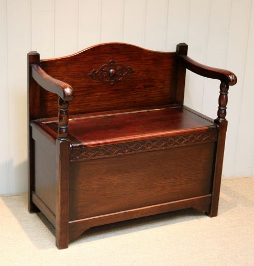 Small Oak Bench