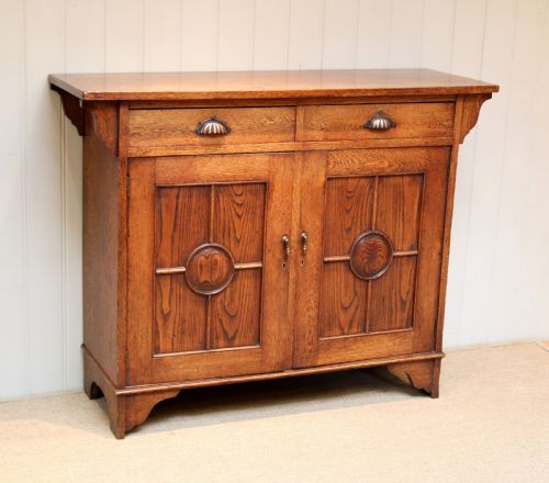 Golden Oak Sideboard
