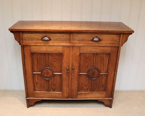 fig 1. Golden Oak Sideboard