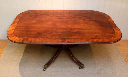 Regency Solid Mahogany Dining Table