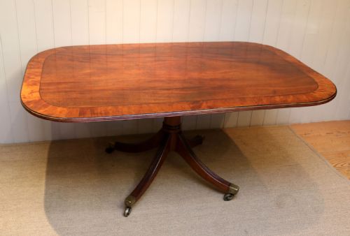 fig 1. Regency Solid Mahogany Dining Table
