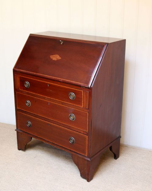 fig 1. Edwardian Mahogany Bureau