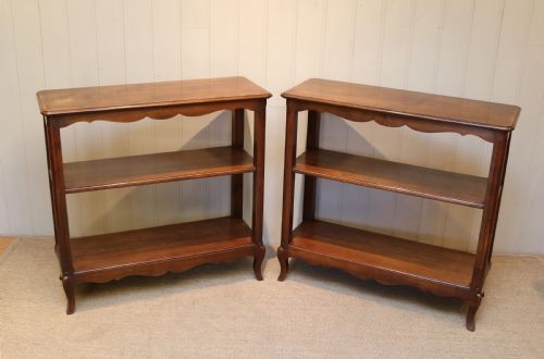Pair of Fruitwood Tables