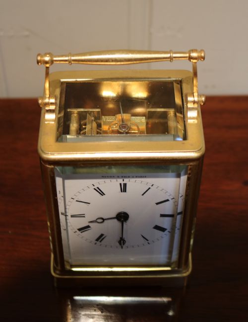 fig 4. Early Bell Striking Carriage Clock