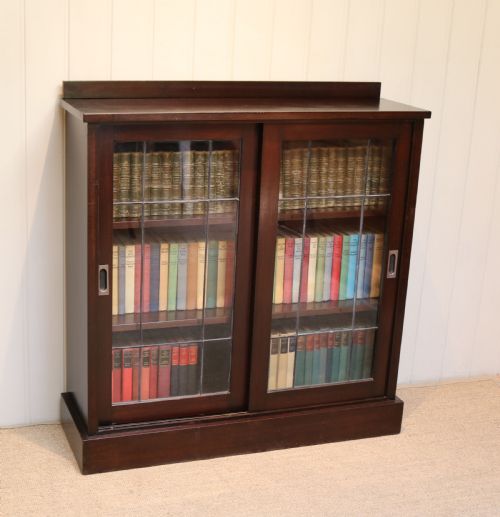 Mahogany Glazed Bookcase