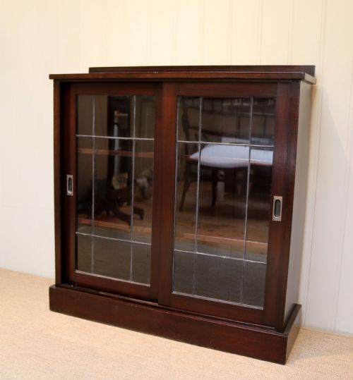 fig 1. Mahogany Glazed Bookcase