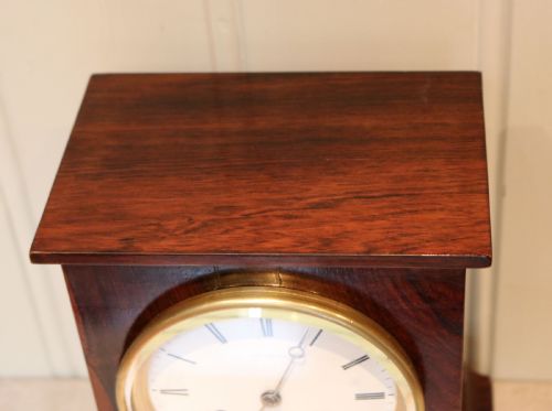 fig 3. Rosewood Mantel Clock by Clockmaker to HM Queen Victoria