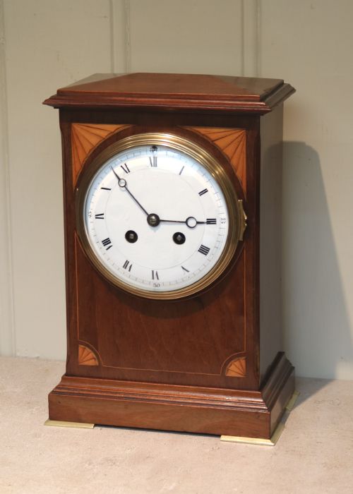 fig 1. Edwardian Chamfer Top Mantel Clock