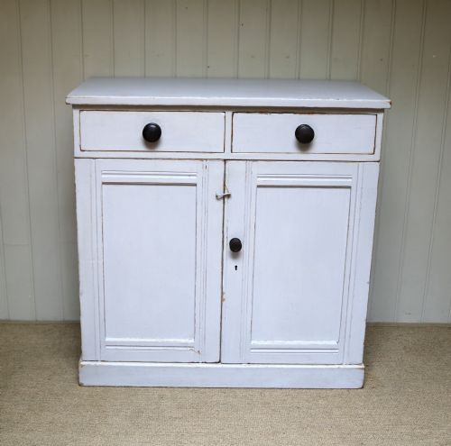 Painted Pine Side Cabinet