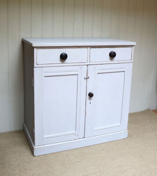 fig 1. Painted Pine Side Cabinet