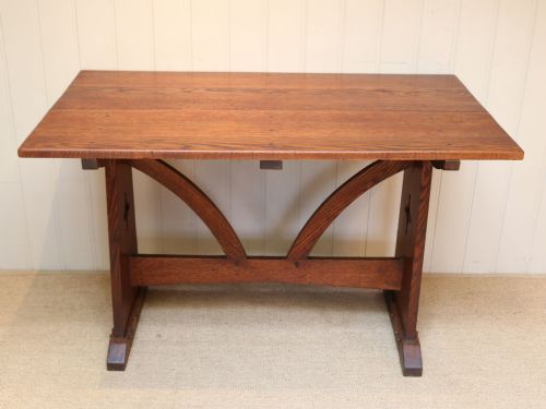 Arts and Crafts Oak Tavern Table