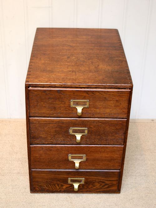 Oak Filing Drawers