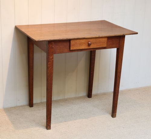 French Oak Side Table