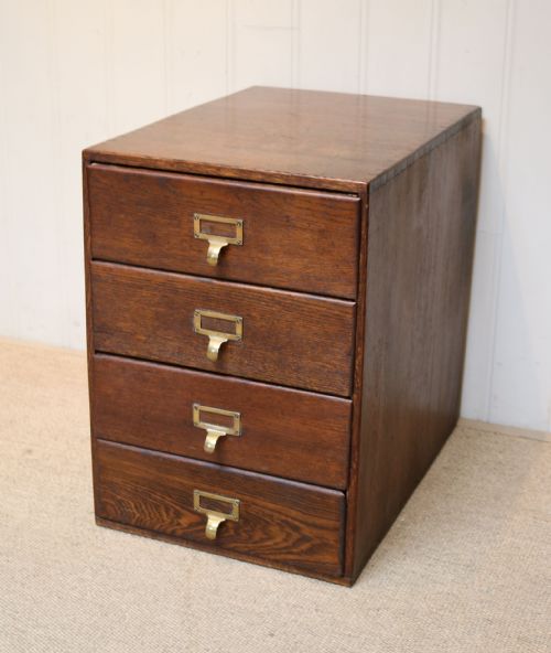 fig 1. Oak Filing Drawers