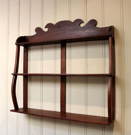 Early 19th Century Mahogany Wall Shelves