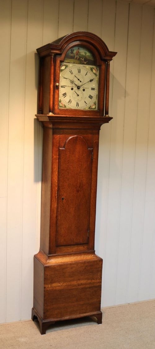 Early 19th Century Oak Longcase Clock