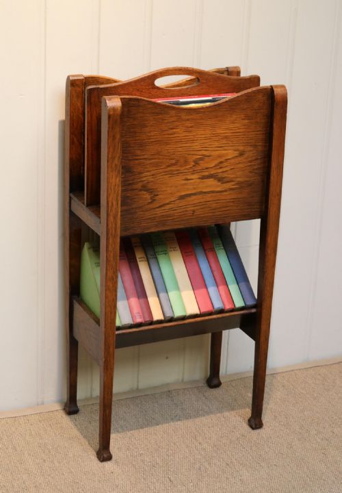 Oak Magazine Rack