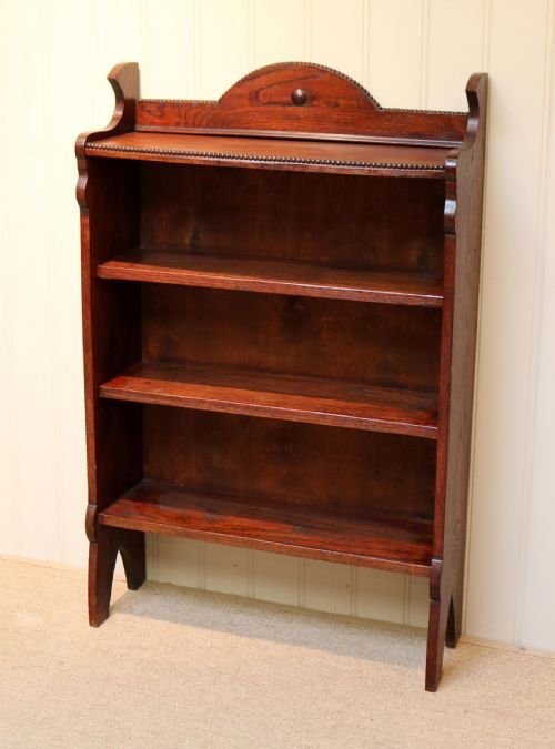 Oak Open Bookcase