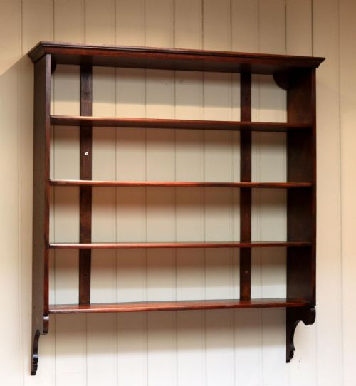 Substantial Oak Wall Shelves