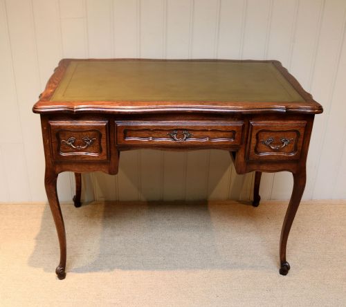 French Oak Writing Desk