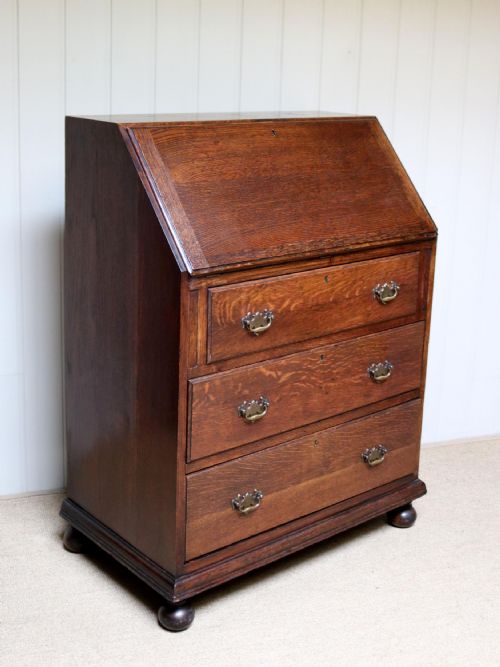 Solid Oak Bureau