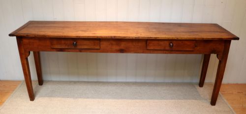 French Cherry Wood Dresser Base