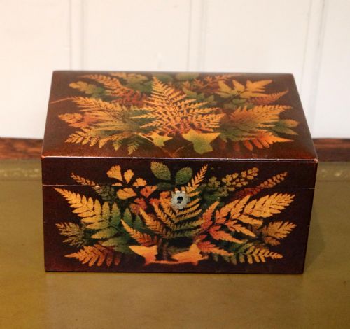 Mauchline Fernware Box