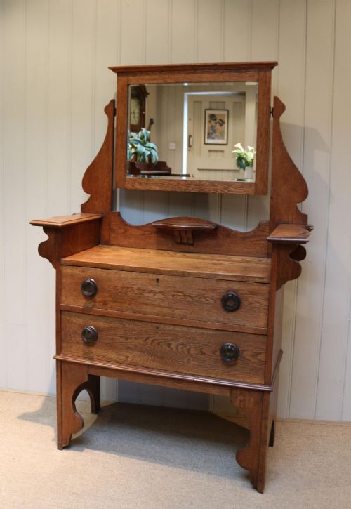 Solid Oak Arts and Crafts Chest