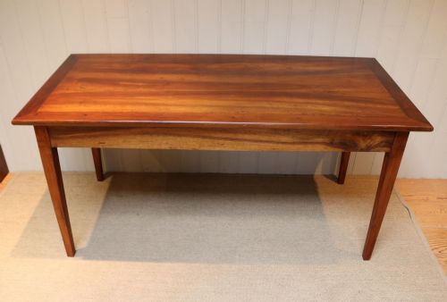 Small Proportioned French Cherry Wood Farmhouse Table