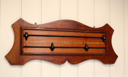 Edwardian Snooker / Billiards Scoreboard