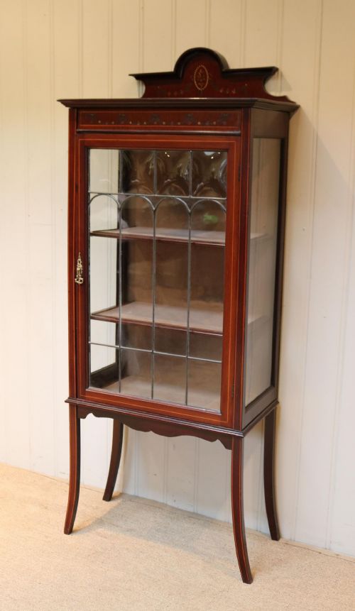 Edwardian Mahogany Display Cabinet