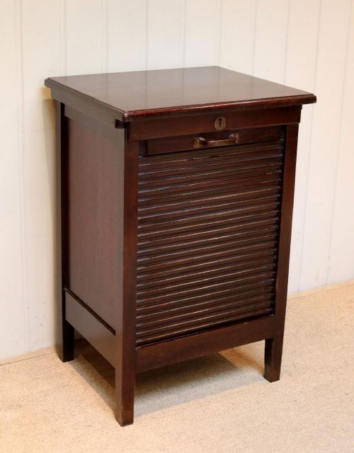 Small Proportioned Mahogany Filing Cabinet