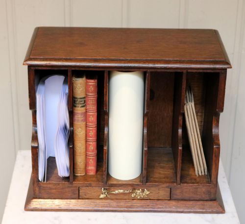 Oak Stationery/letter Rack