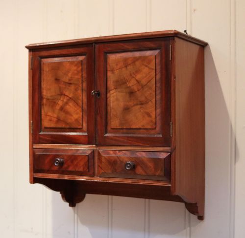 Victorian Mahogany Wall Cabinet