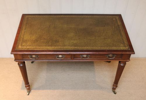 fig 1. Mahogany Gillows Design Writing Desk