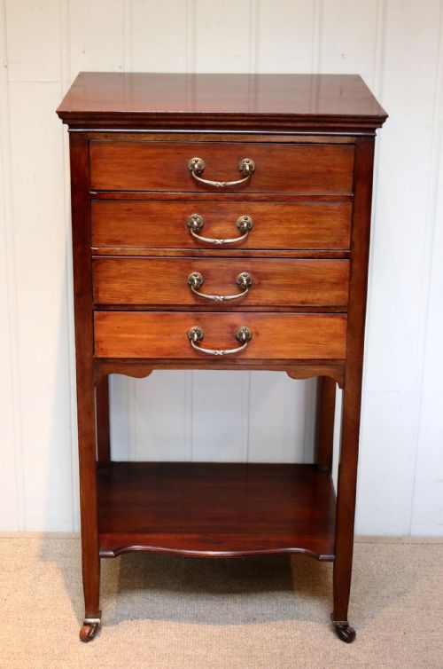 Edwardian Mahogany Music Cabinet