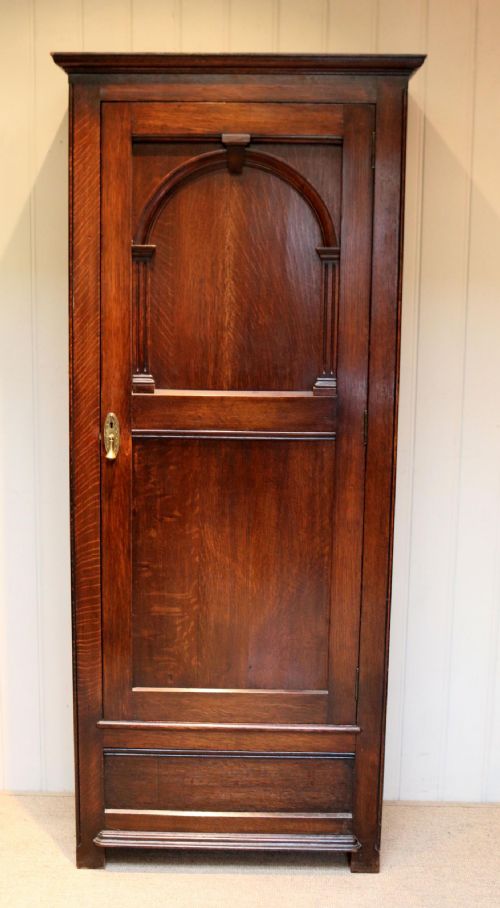 Solid Oak Hall Cupboard