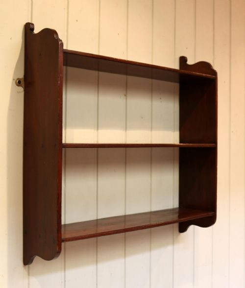 Mahogany Wall Shelves