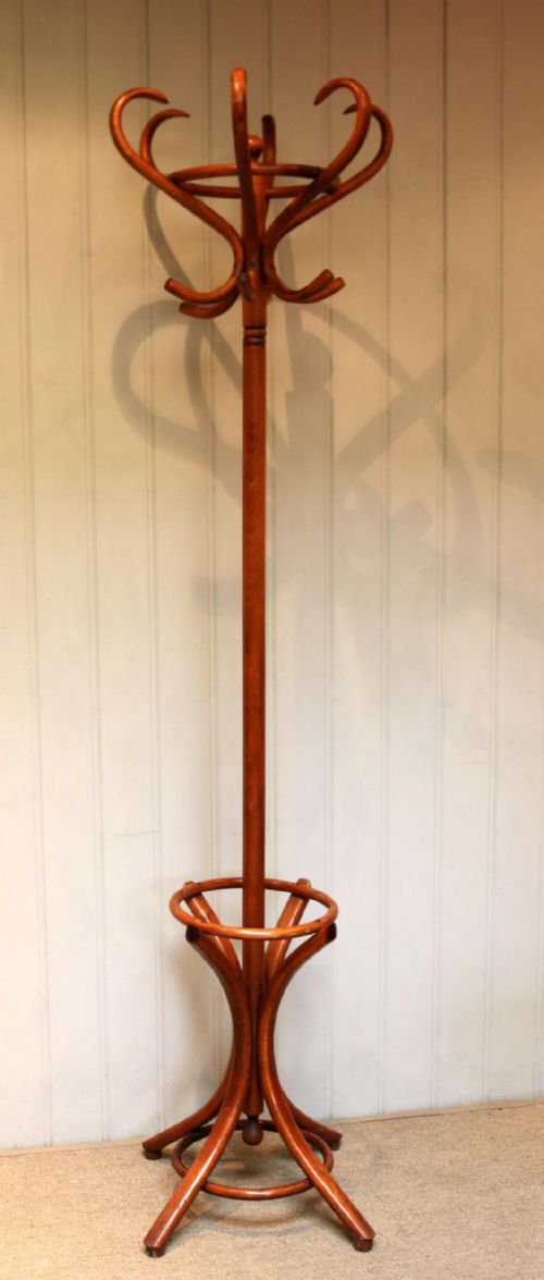 Beech Bentwood Coat and Hat Stand