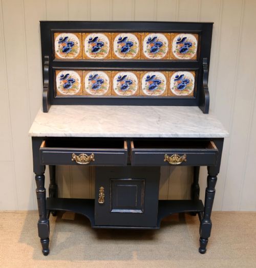 PAINTED PINE WASH STAND - ADDITIONAL PHOTO 6