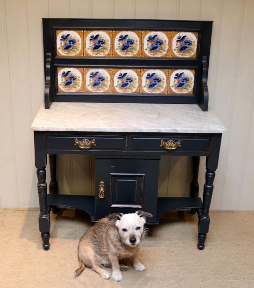 PAINTED PINE WASH STAND - ADDITIONAL PHOTO 10