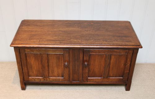 Low Oak Cabinet