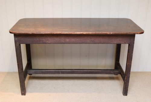 Rustic Mahogany Side Table